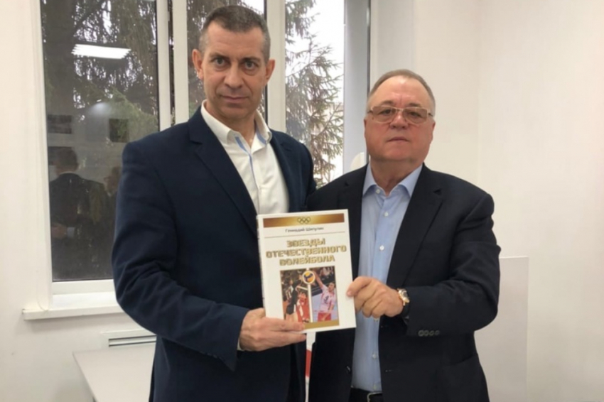 Студенты НИУ «БелГУ» встретились с легендарным волейбольным тренером Геннадием Шипулиным